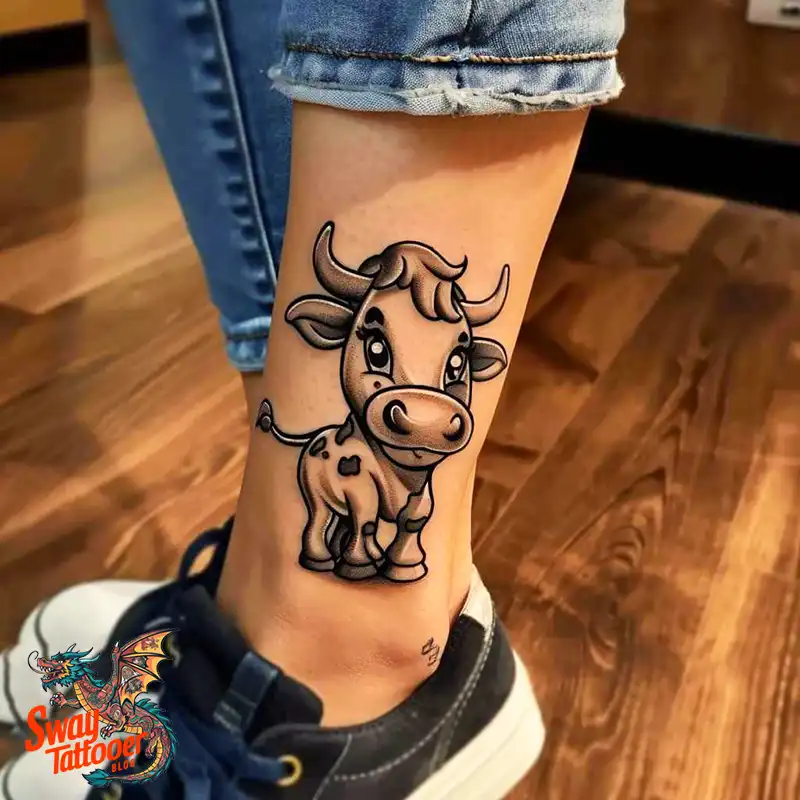 160 Cow Tattoo Design Ideas: Meaning, Art & Tradition 99 Cow Tattoo