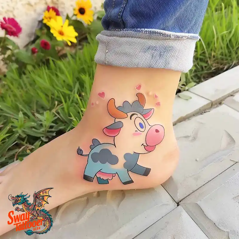 160 Cow Tattoo Design Ideas: Meaning, Art & Tradition 100 Cow Tattoo