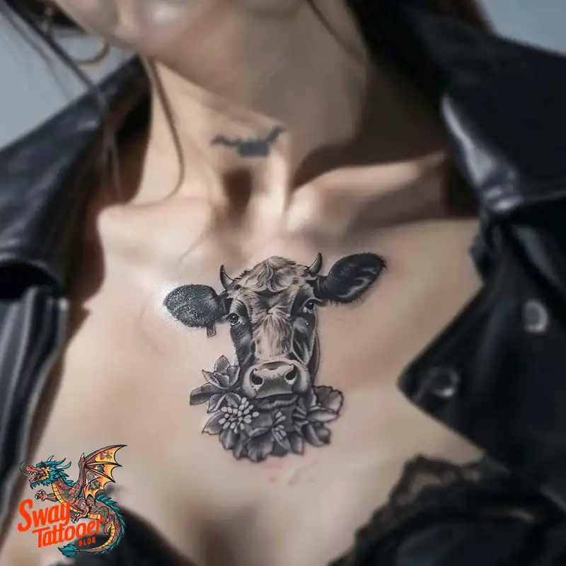 160 Cow Tattoo Design Ideas: Meaning, Art & Tradition 93 Cow Tattoo