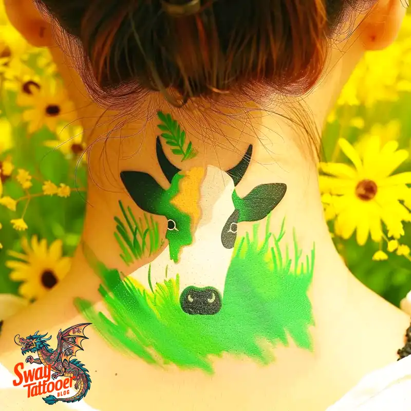 160 Cow Tattoo Design Ideas: Meaning, Art & Tradition 89 Cow Tattoo