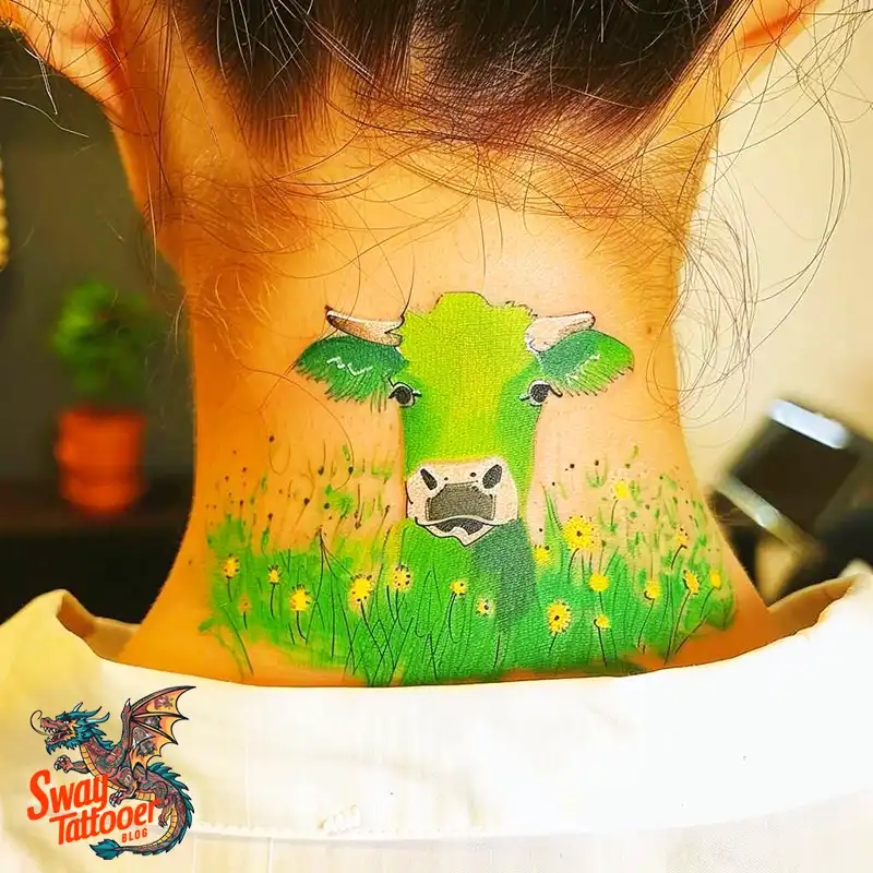 160 Cow Tattoo Design Ideas: Meaning, Art & Tradition 87 Cow Tattoo