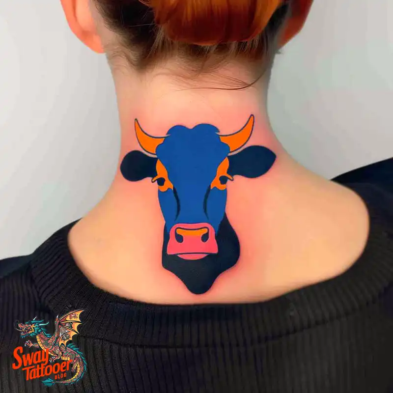 160 Cow Tattoo Design Ideas: Meaning, Art & Tradition 85 Cow Tattoo