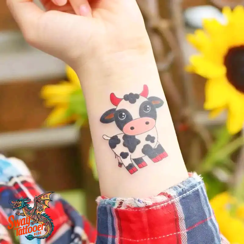 160 Cow Tattoo Design Ideas: Meaning, Art & Tradition 75 Cow Tattoo