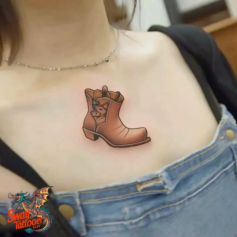 100 Cowboy Boot Tattoo Designs: Western Symbolism & Style 75 Cowboy boot tattoo