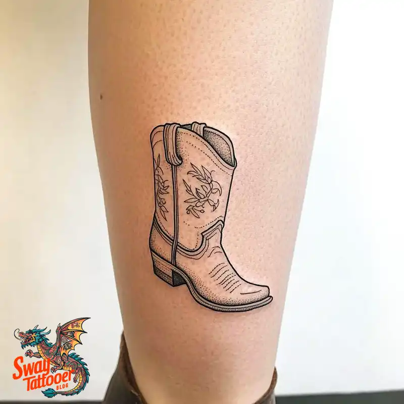100 Cowboy Boot Tattoo Designs: Western Symbolism & Style 59 Cowboy boot tattoo