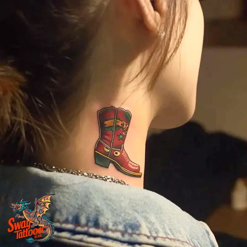 100 Cowboy Boot Tattoo Designs: Western Symbolism & Style 55 Cowboy boot tattoo