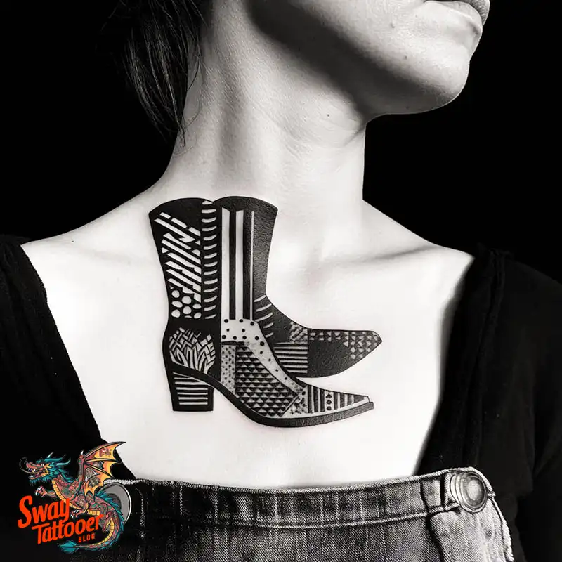 100 Cowboy Boot Tattoo Designs: Western Symbolism & Style 41 Cowboy boot tattoo