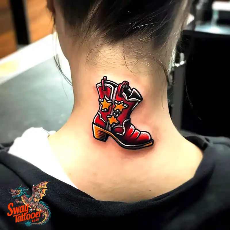 100 Cowboy Boot Tattoo Designs: Western Symbolism & Style 39 Cowboy boot tattoo