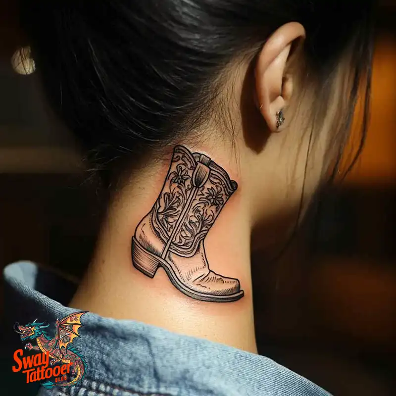 100 Cowboy Boot Tattoo Designs: Western Symbolism & Style 38 Cowboy boot tattoo