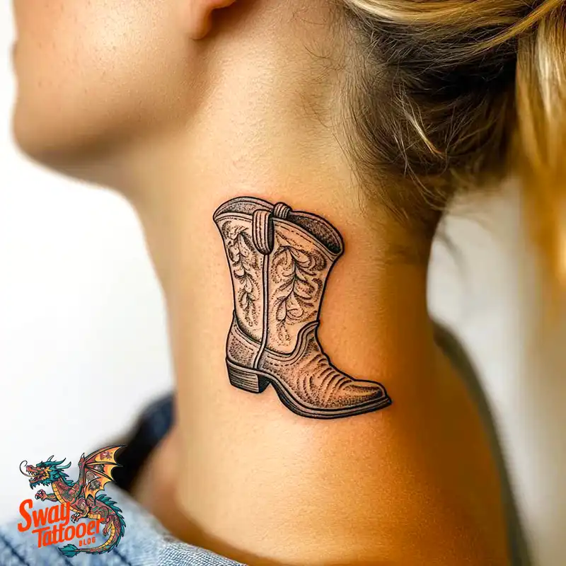100 Cowboy Boot Tattoo Designs: Western Symbolism & Style 36 Cowboy boot tattoo