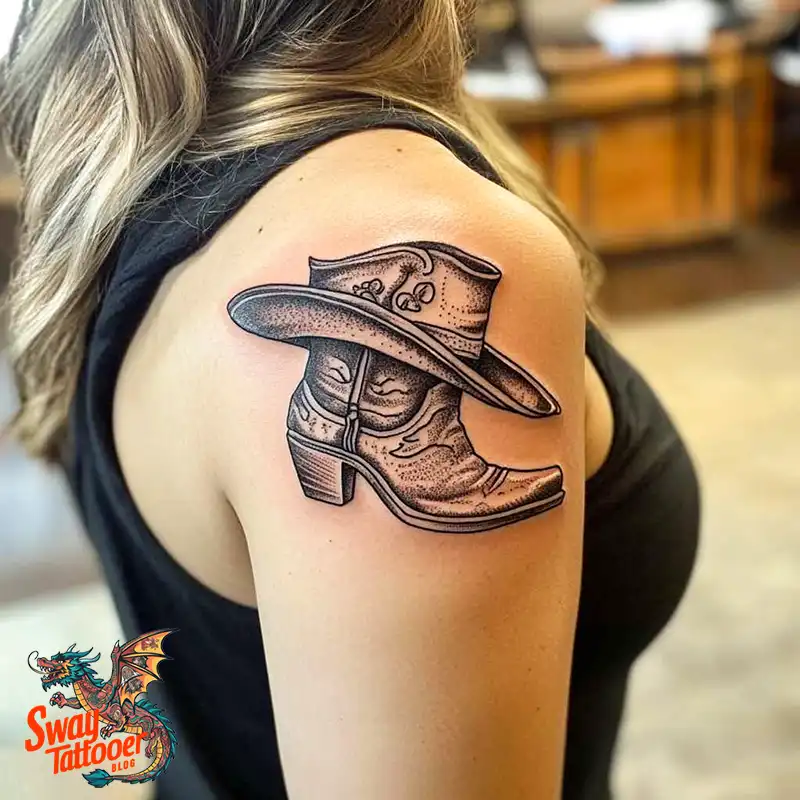 100 Cowboy Boot Tattoo Designs: Western Symbolism & Style 34 Cowboy boot tattoo