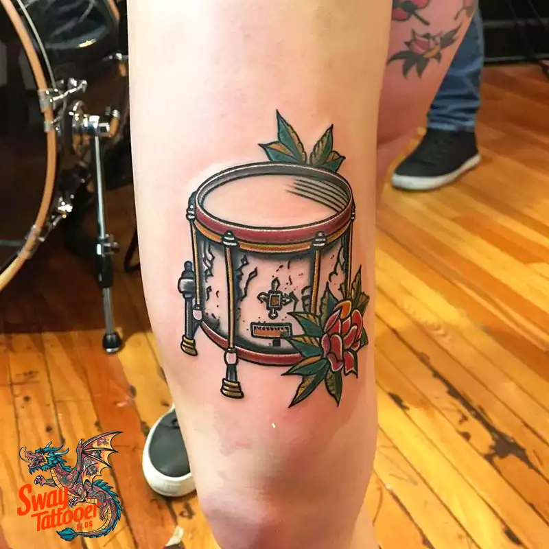 Drummer tattoo