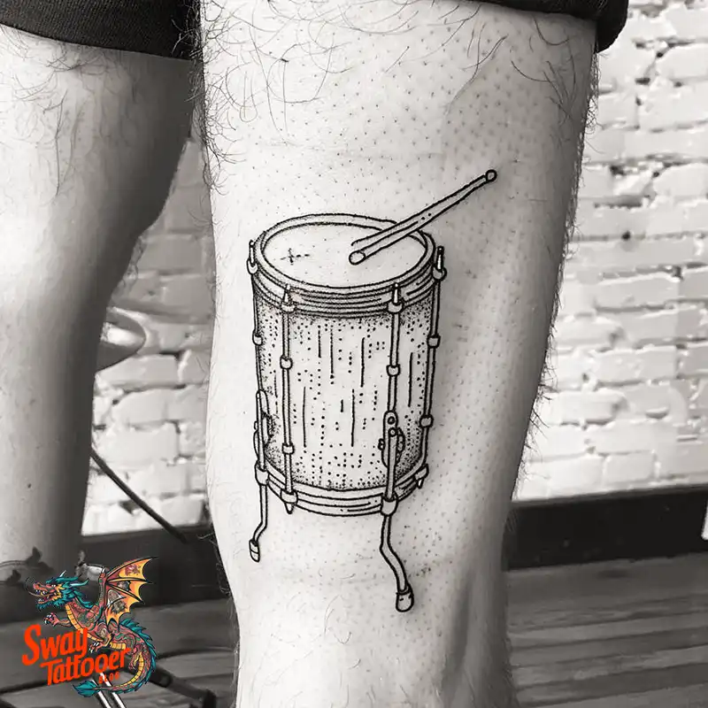 Drummer tattoo