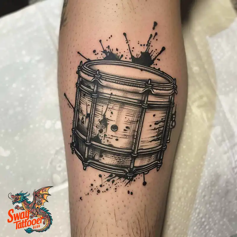 Drummer tattoo