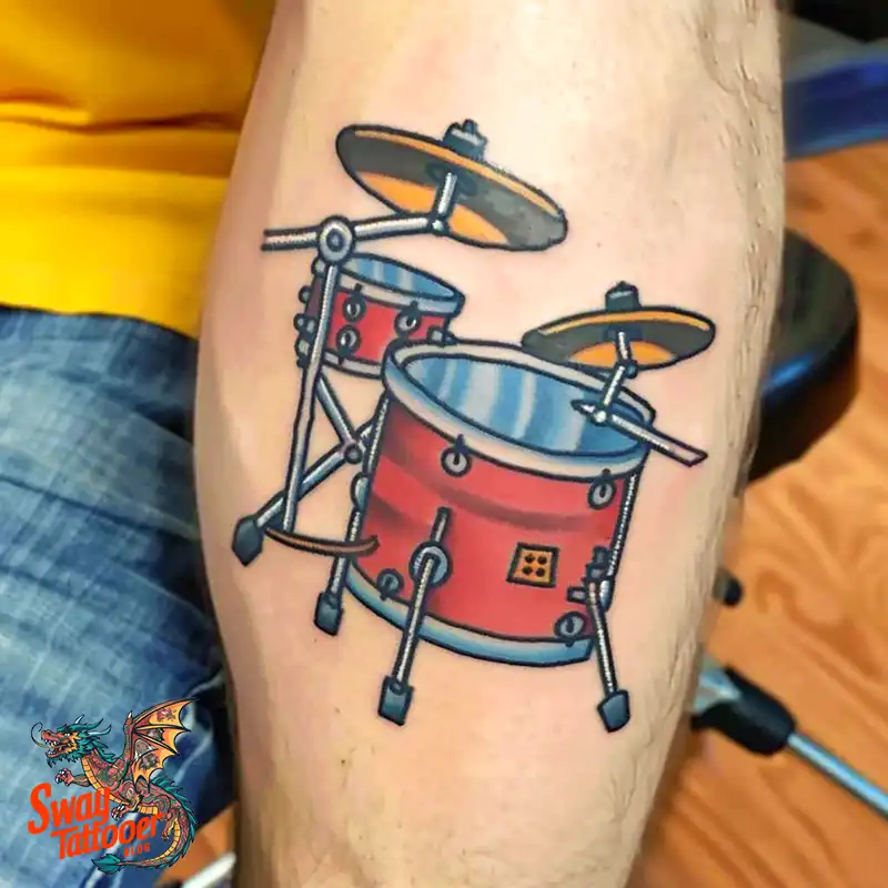 Drummer tattoo
