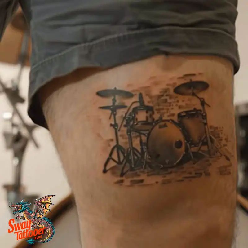Drummer tattoo