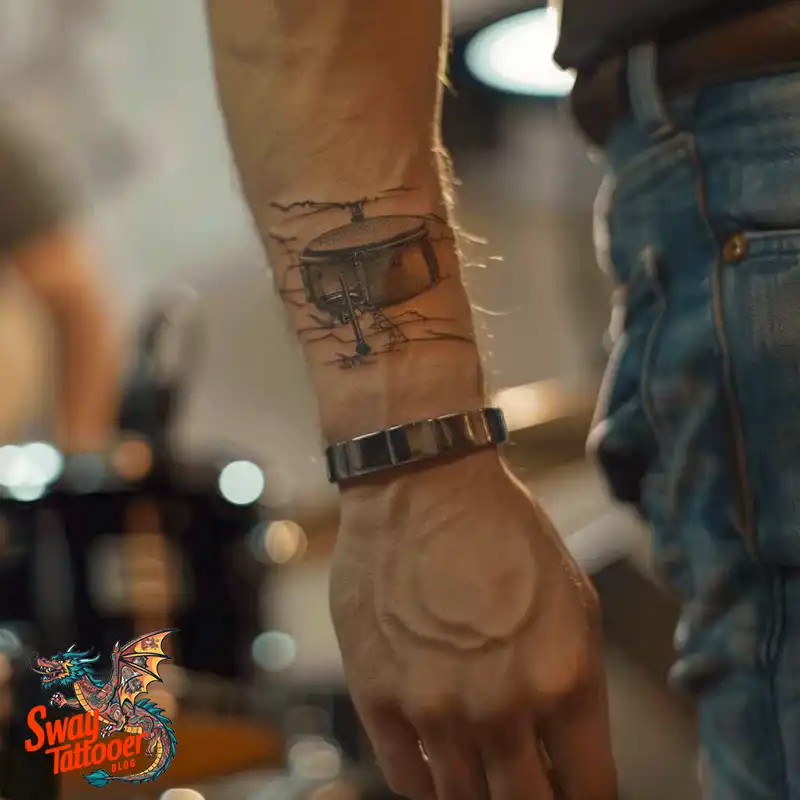 Drummer tattoo