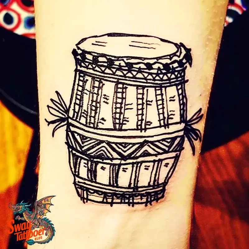 Drummer tattoo