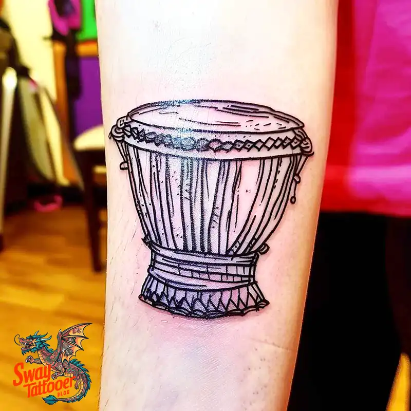 Drummer tattoo