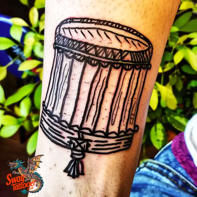Drummer tattoo