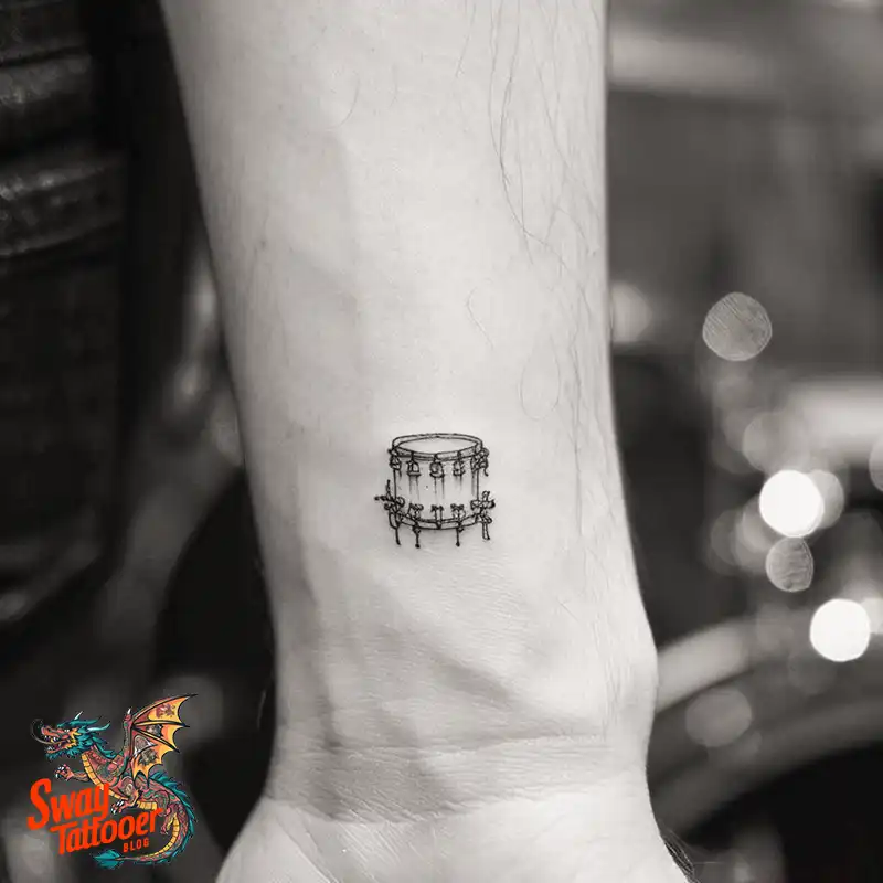 Drummer tattoo