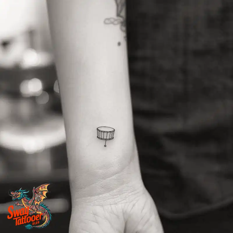 Drummer tattoo