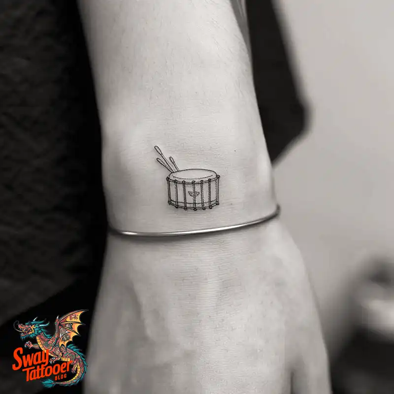 Drummer tattoo