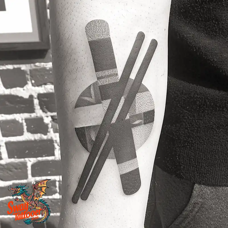 Drummer tattoo