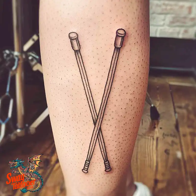 Drummer tattoo