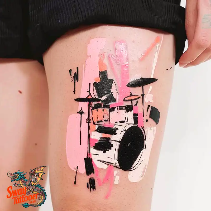 Drummer tattoo