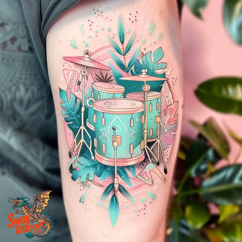 Drummer tattoo