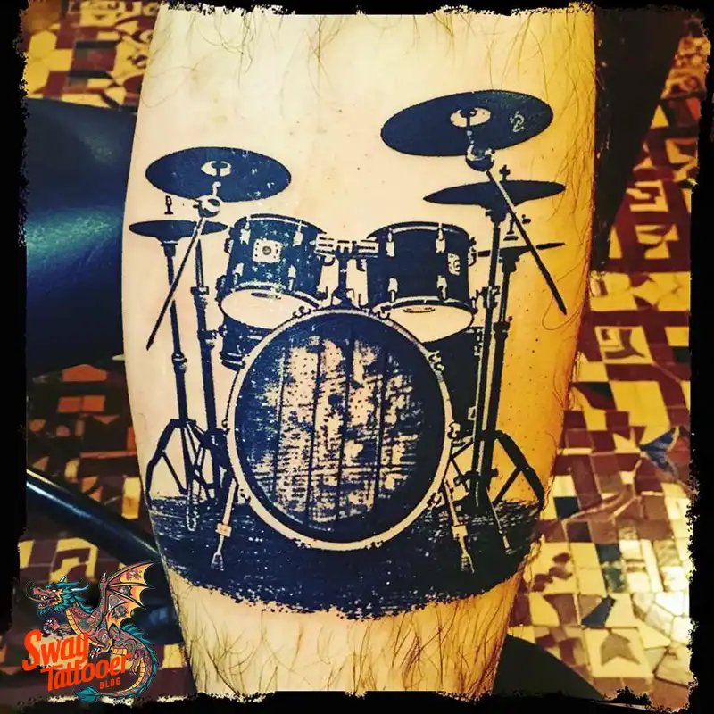 Drummer tattoo