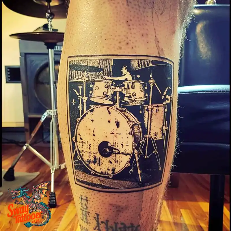 Drummer tattoo