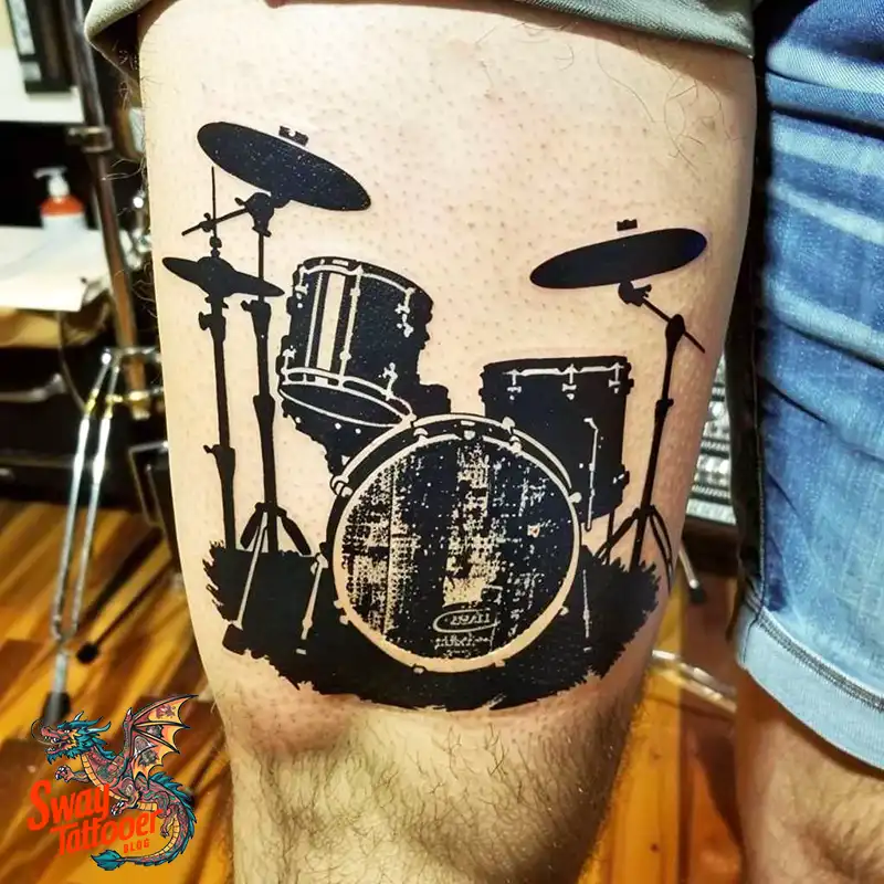Drummer tattoo