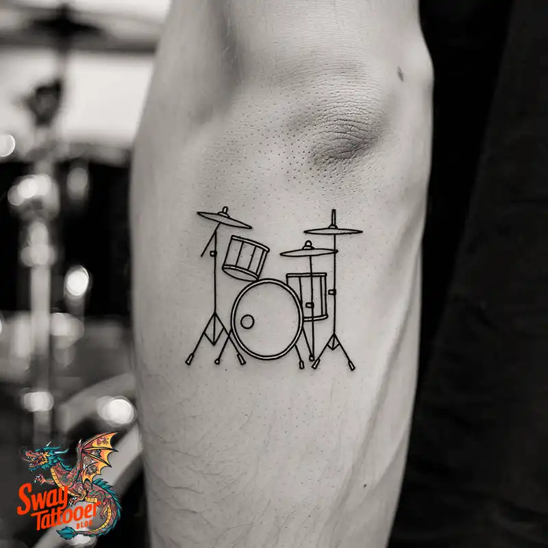 Drummer tattoo
