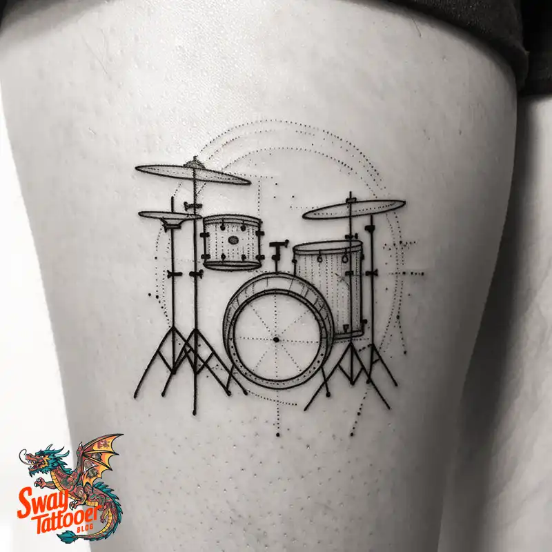 Drummer tattoo