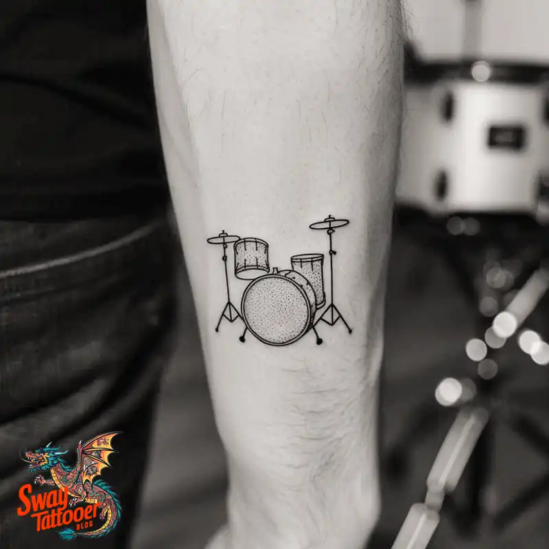 Drummer tattoo