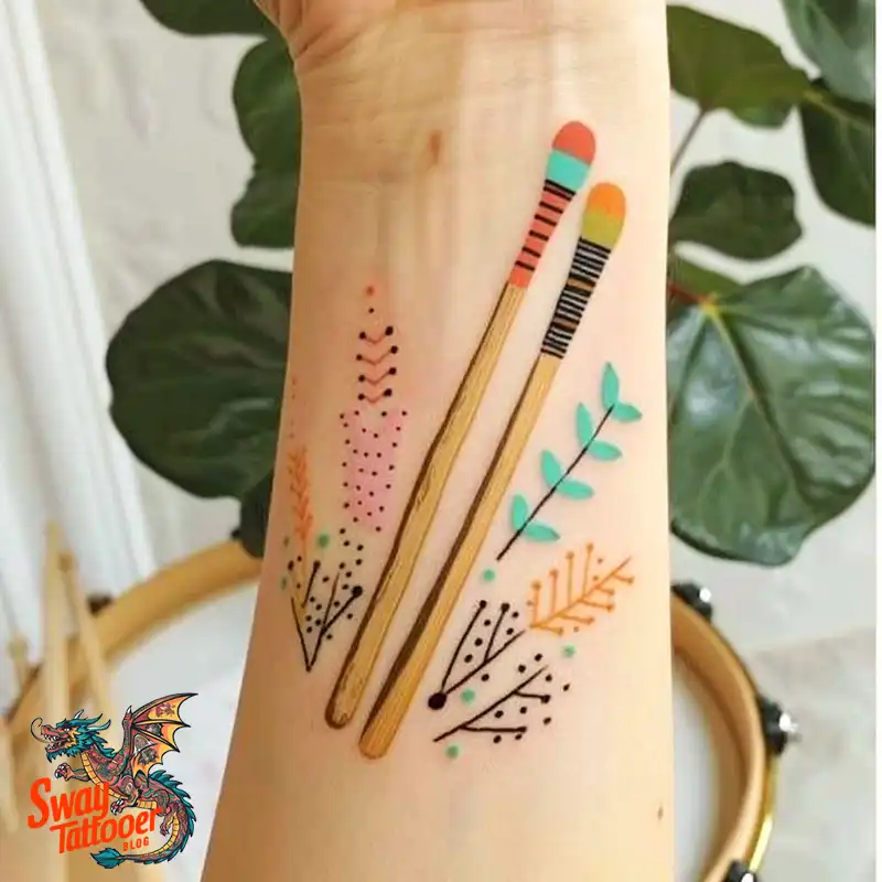 Drummer tattoo