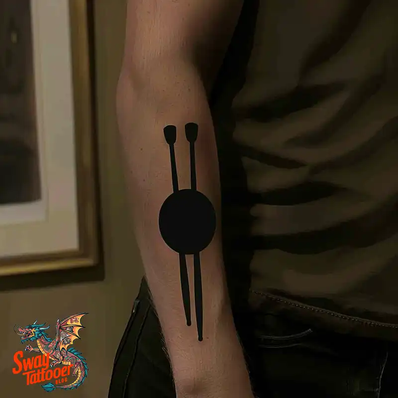 Drummer tattoo