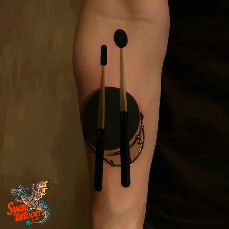 Drummer tattoo