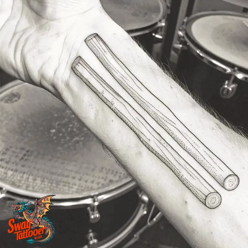 Drummer tattoo