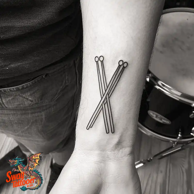 Drummer tattoo
