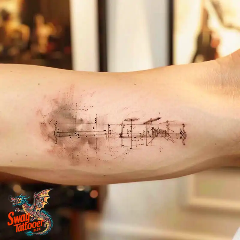 Drummer tattoo