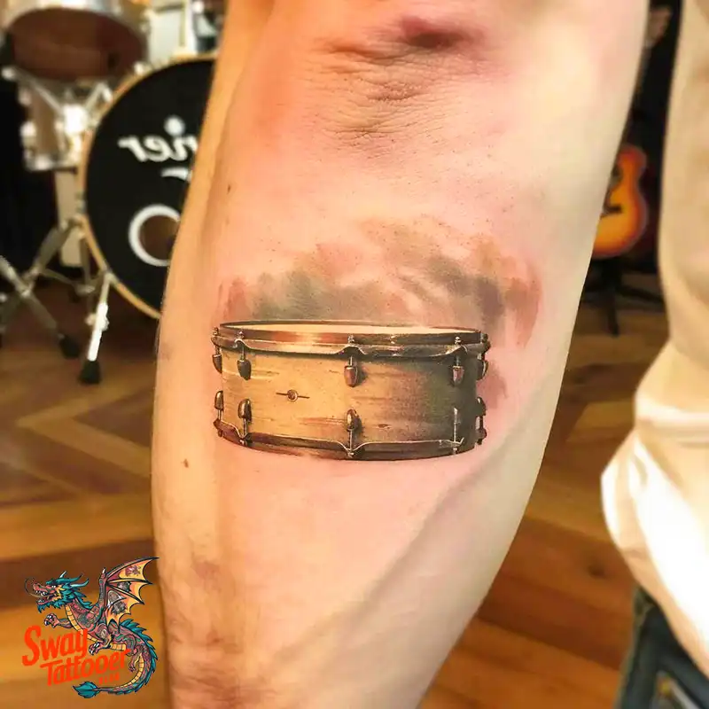 Drummer tattoo