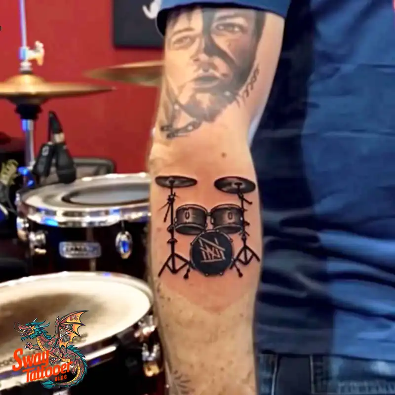 Drummer tattoo