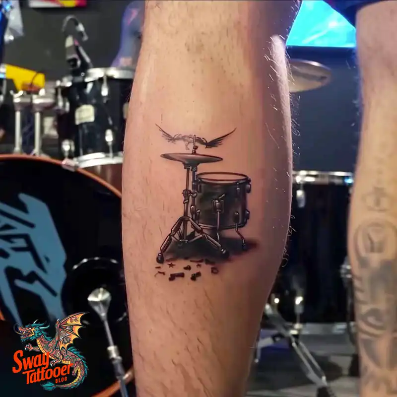 Drummer tattoo