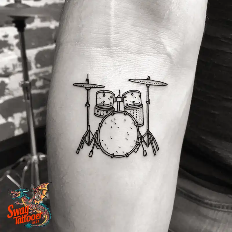Drummer tattoo