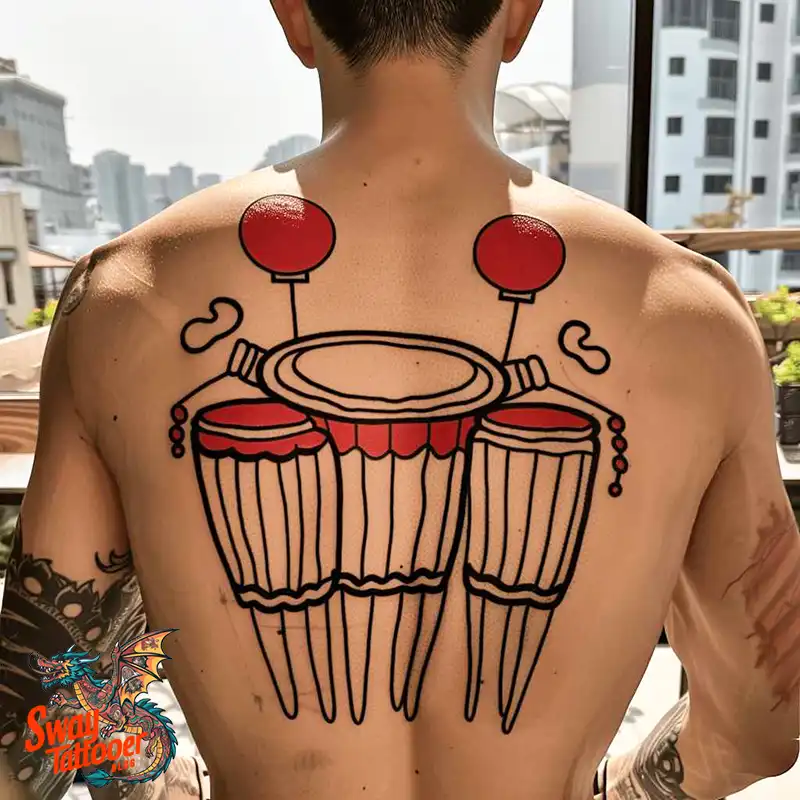 Drummer tattoo