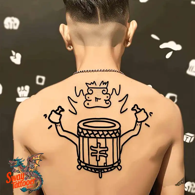 Drummer tattoo
