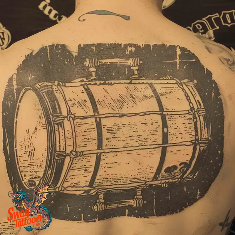 Drummer tattoo